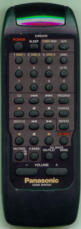 PANASONIC EUR642181 EUR642181 Genuine  OEM original Remote