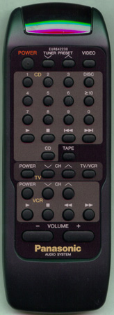 PANASONIC EUR642230 EUR642230 Genuine  OEM original Remote