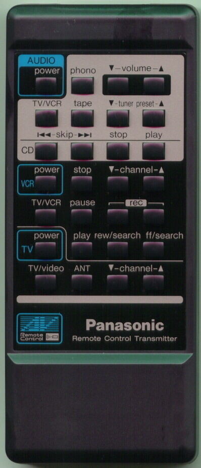 PANASONIC EUR64569 Refurbished Genuine OEM Original Remote