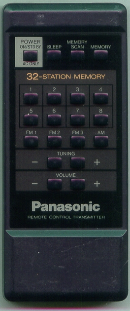 PANASONIC EUR64592 EUR64592 Refurbished Genuine OEM Original Remote