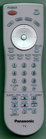 PANASONIC EUR7613ZF0 EUR7613ZF0 Genuine  OEM original Remote