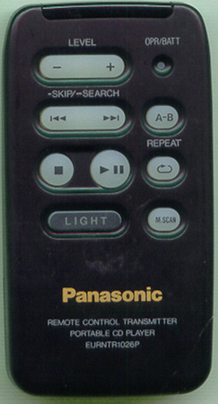 PANASONIC EURNTR1026P EURNTR1026P Genuine OEM original Remote
