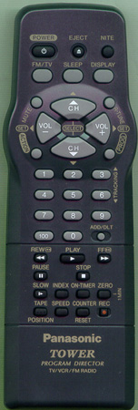 PANASONIC LSSQ0188 LSSQ0188 Genuine OEM original Remote