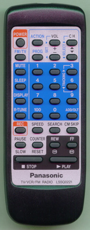 PANASONIC LSSQ0221 LSSQ0221 Genuine OEM original Remote