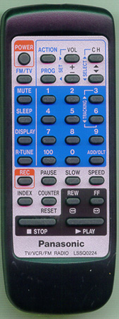 PANASONIC LSSQ0224 Genuine  OEM original Remote