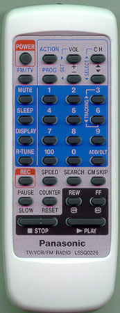 PANASONIC LSSQ0226 Genuine OEM original Remote
