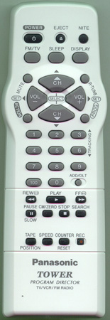 PANASONIC LSSQ0279 Genuine OEM original Remote
