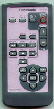 PANASONIC LSSQ0992 Genuine OEM original Remote