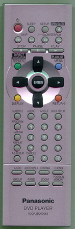 PANASONIC N2QAJB000063 Genuine OEM original Remote