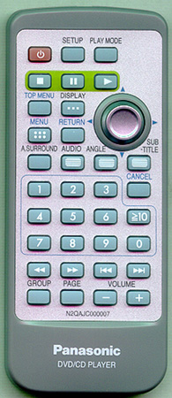 PANASONIC N2QAJC000007 N2QAJC000007 Genuine OEM original Remote