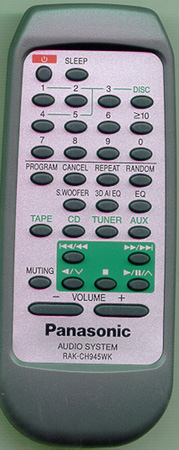 PANASONIC RAK-CH945WK RAKCH945WK Genuine  OEM original Remote