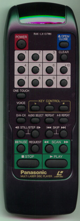 PANASONIC RAK-LX137WH RAKLX137WH Genuine OEM original Remote