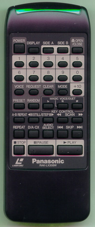 PANASONIC RAK-LX308W RAKLX308W Genuine  OEM original Remote