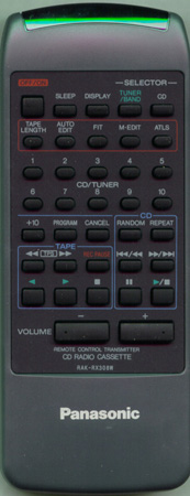 PANASONIC RAK-RX308W RAKRX308W Genuine  OEM original Remote