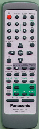 PANASONIC RAK-SA958WK RAKSA958WK Genuine  OEM original Remote