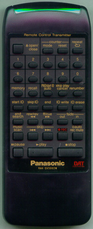 PANASONIC RAK-SV3002W RAKSV3002W Genuine  OEM original Remote