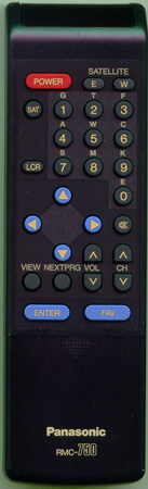 PANASONIC RMC750 Genuine  OEM original Remote