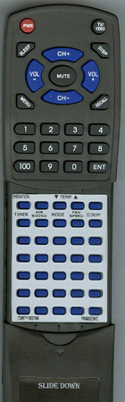 PANASONIC 6711A90018A replacement Redi Remote