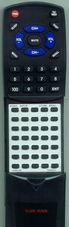 PANASONIC EUR501332 EUR501332 replacement Redi Remote