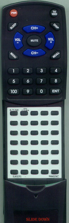 PANASONIC EUR50351 EUR50351 replacement Redi Remote