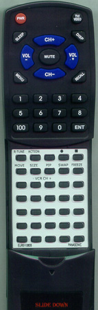 PANASONIC EUR501200 replacement Redi Remote