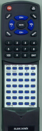 PANASONIC EUR511170B EUR511170B replacement Redi Remote