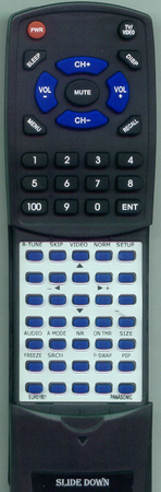 PANASONIC EUR51601 EUR51601 replacement Redi Remote