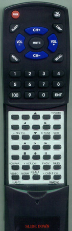 PANASONIC EUR51701 EUR51701 replacement Redi Remote
