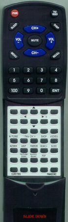 PANASONIC EUR51700 replacement Redi Remote