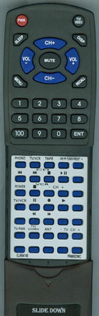 PANASONIC EUR64149 EUR64149 replacement Redi Remote