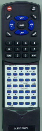 PANASONIC EUR642230 EUR642230 replacement Redi Remote