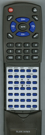 PANASONIC EUR644550 EUR644550 replacement Redi Remote