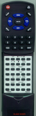 PANASONIC EUR646552 EUR646552 replacement Redi Remote