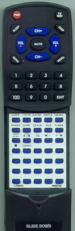 PANASONIC EUR648260 EUR648260 replacement Redi Remote
