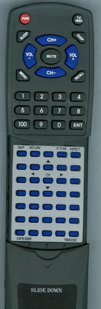 PANASONIC EUR7613Z90 EUR7613Z90 replacement Redi Remote