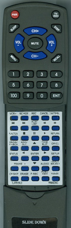 PANASONIC EUR7615KJ0 EUR7615KJ0 replacement Redi Remote