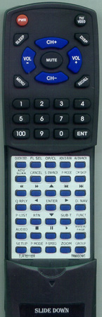 PANASONIC EUR7631100R EUR7631100 replacement Redi Remote