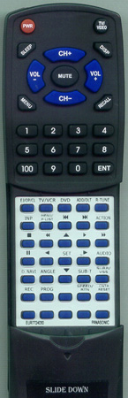 PANASONIC EUR7724030 EUR7724030 replacement Redi Remote