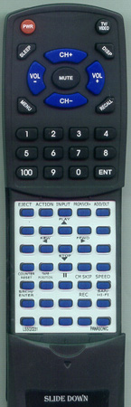 PANASONIC LSSQ0231 replacement Redi Remote