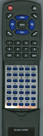 PANASONIC LSSQ0245 LSSQ0245 replacement Redi Remote