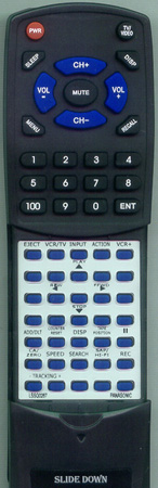 PANASONIC LSSQ0287 LSSQ0287 replacement Redi Remote