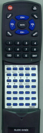PANASONIC LSSQ0308 LSSQ0308 replacement Redi Remote