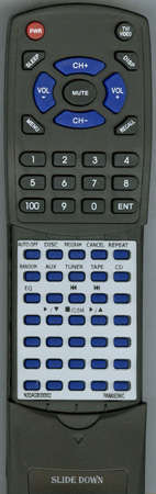PANASONIC N2QAGB000002 replacement Redi Remote