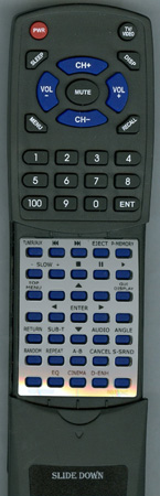 PANASONIC N2QAJB000055 replacement Redi Remote