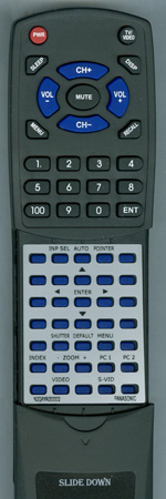 PANASONIC N2QAYA000002 replacement Redi Remote