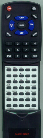 PANASONIC N2QAYB000103 replacement Redi Remote