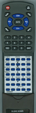 PANASONIC N2QAYB000436 replacement Redi Remote