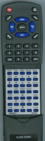 PANASONIC N2QAYB000514 replacement Redi Remote