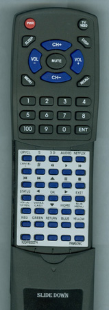 PANASONIC N2QAYB000574 replacement Redi Remote