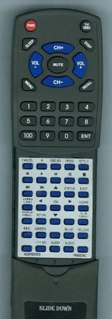 PANASONIC N2QAYB000629 replacement Redi Remote